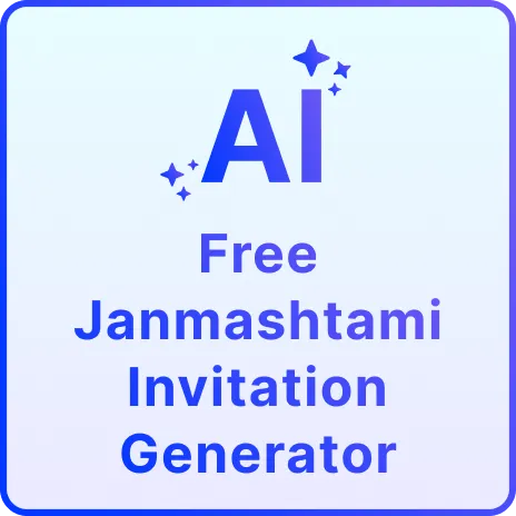 Free AI Janmashtami Invitation Generator, Free Online Festival Invitation Maker Free AI Janmashtami Invitation Generator, Free Online Festival Invitation Maker